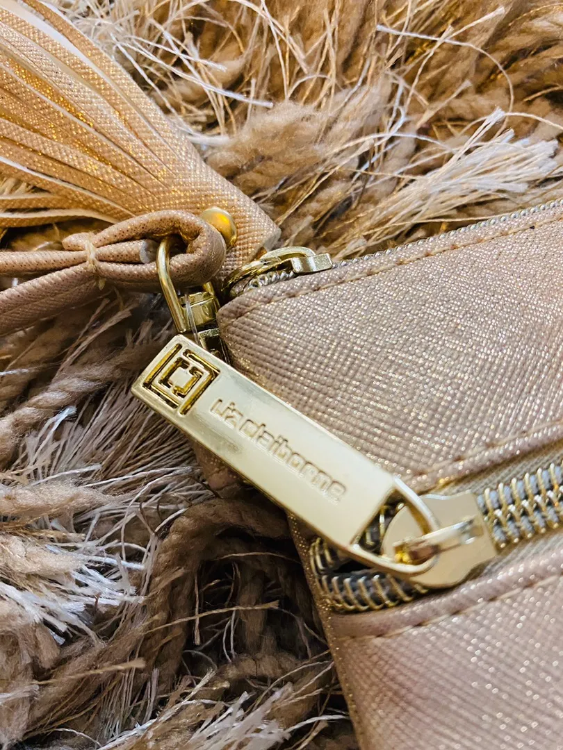 Gold Glitter Wristlet  - Image 4
