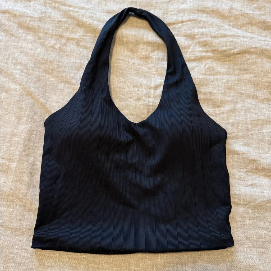 Klassy Network  Ribbed Halter Black Brami - Image 8