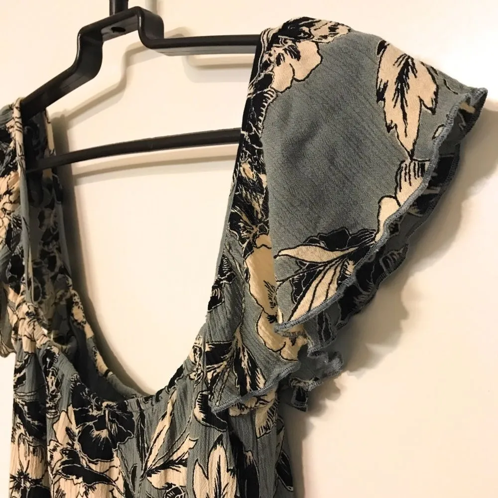 Amuse Society Blue Floral‎ Top - Image 3