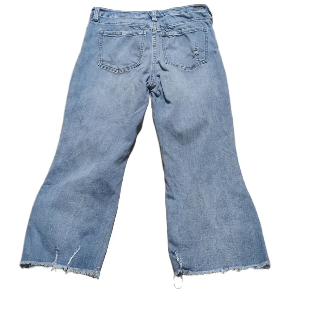 Liverpool Jeans Spokane Wide Leg Deostressed Cropped Size 6/28 - Image 5