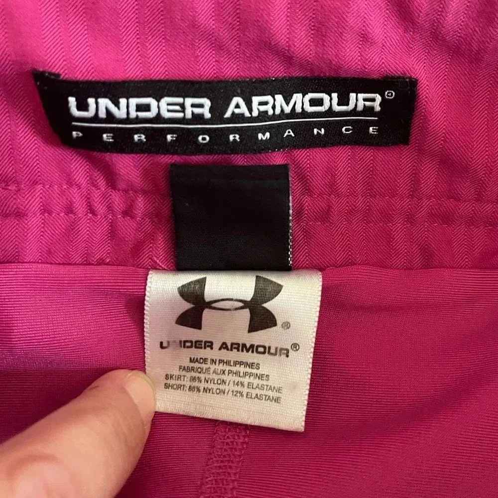 Women’s Under Armour Performance pink athletic skort Size 4 - Image 4