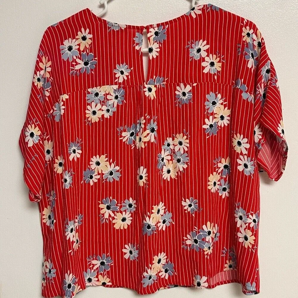 Madewell Petite‎ Rhyme Top in Daisy Society Sz S EUC - Image 3