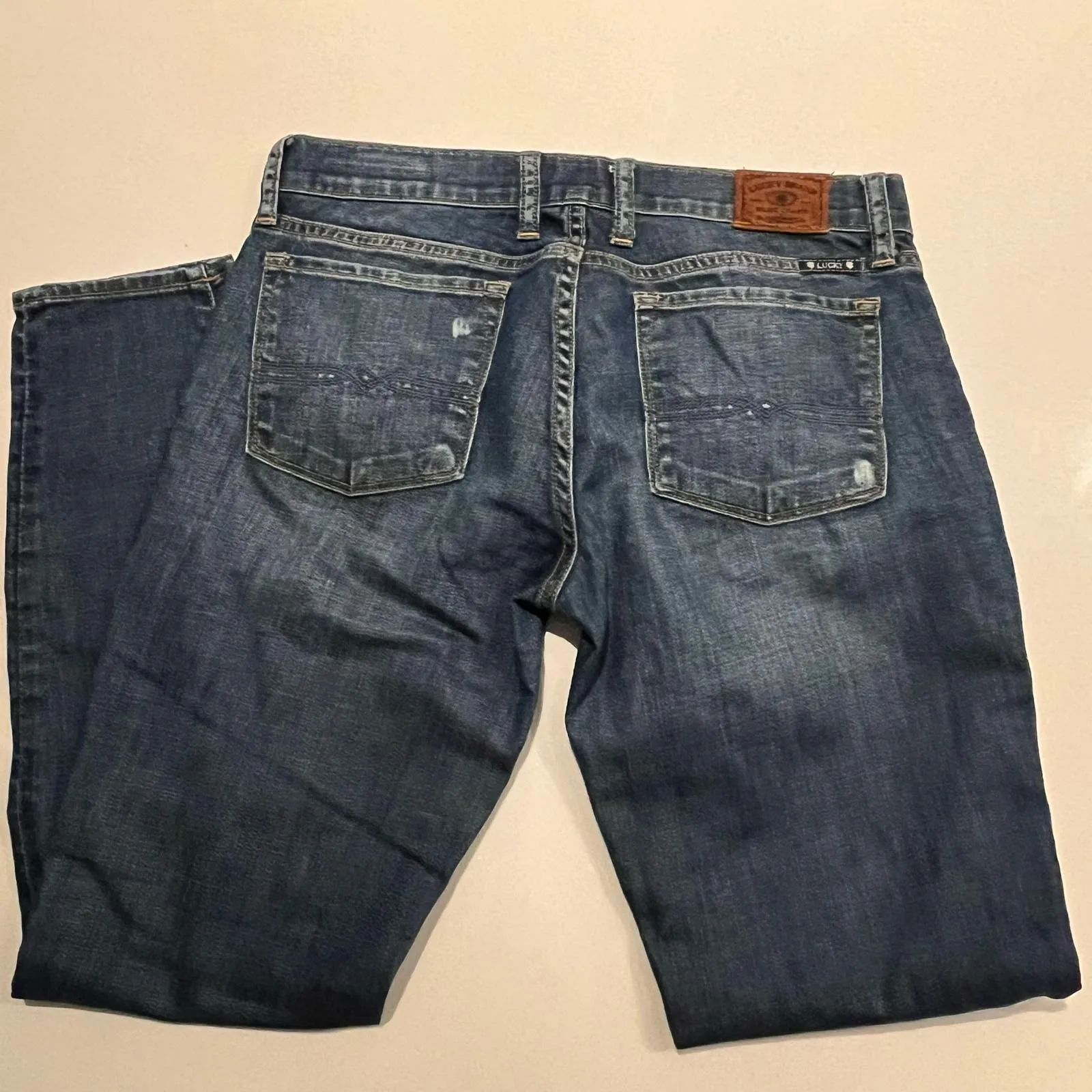 LUCKY BRAND Jeans Womens 4/27‎ Charlie Skinny Dark Wash Denim Pants Mexico - Image 4