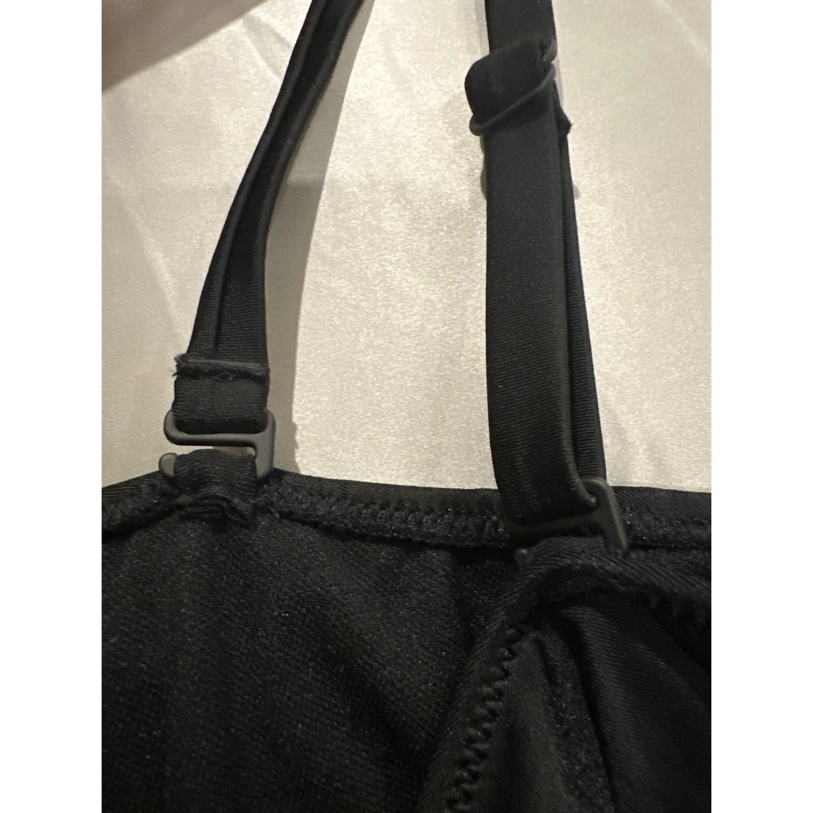 Bar Ill Women's One-Shoulder Mesh Cutout Swimsuit Black Size XL - Image 6