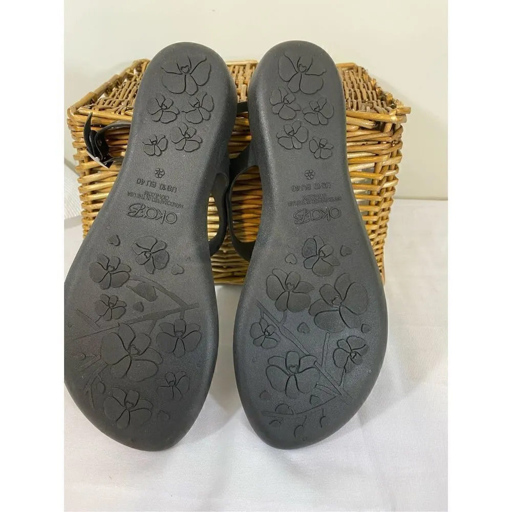 Oka.B Sandal Size 10 Black - Image 3