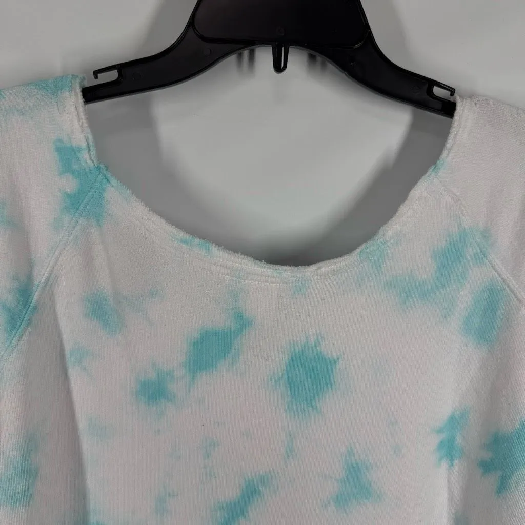 Victoria's Secret PINK tie-dye long sleeve crew neck sweatshirt size small ￼ - Image 11