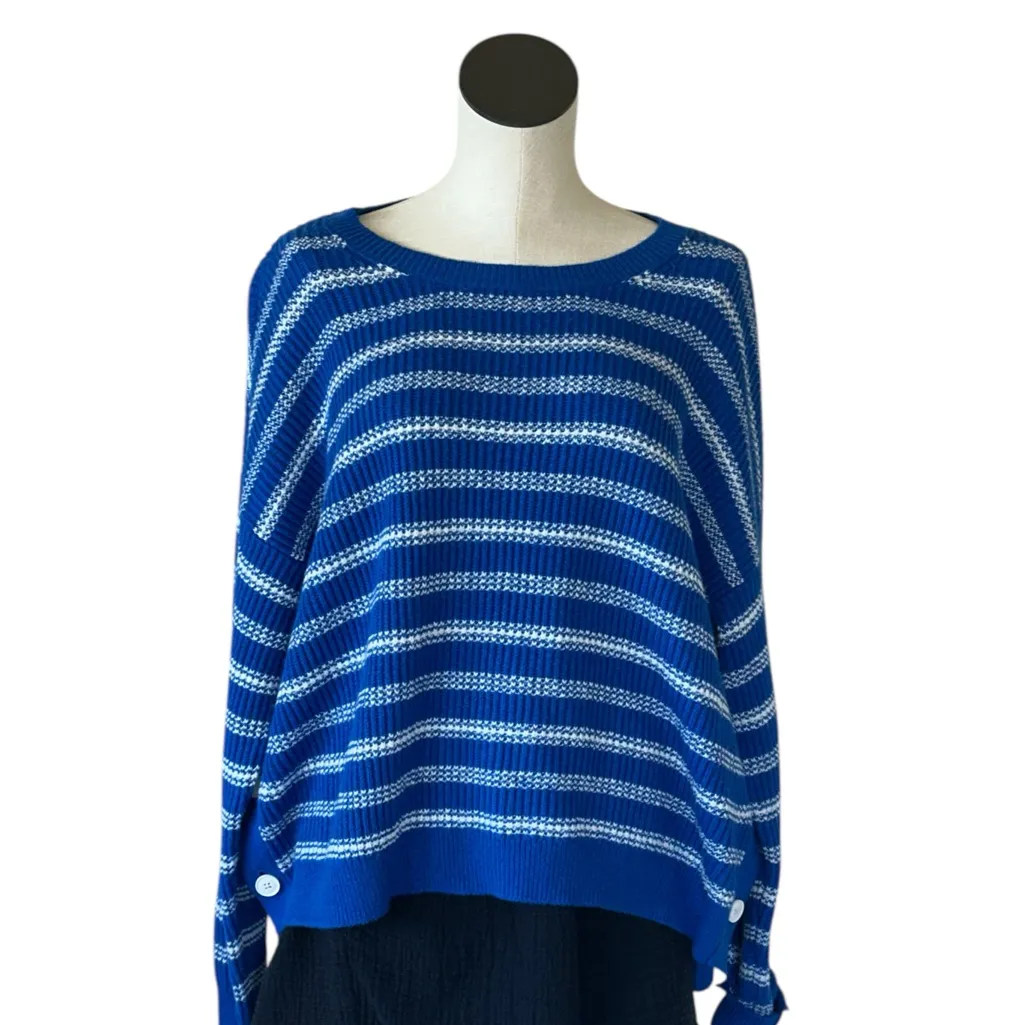 Cabi New NWT Popular Pullover #6165 blue white stripe Size XL BLUE STRIPE - Image 8