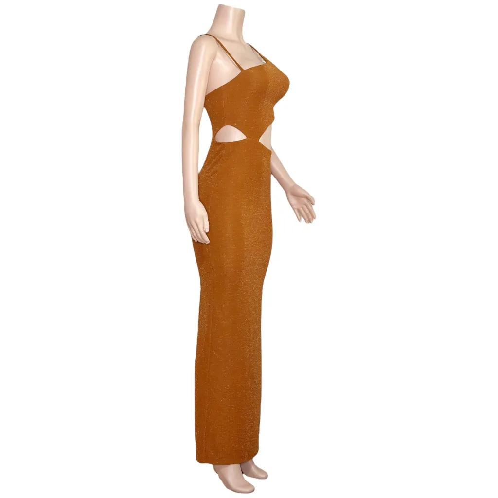 LOVERS + FRIENDS Kiana Gown, Copper, XXS - Image 10