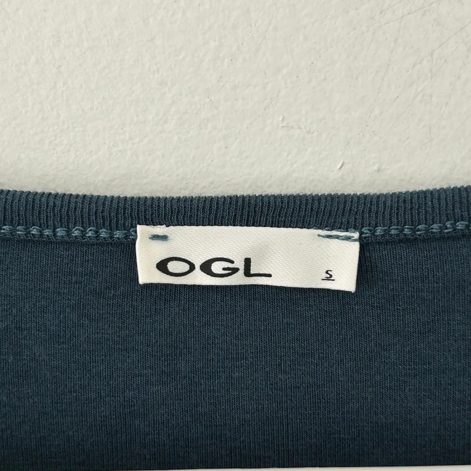 OGL Women's LiteWarm Effortless Cowl Neck Long SleeveTop Teal S Small NWOT Green - Image 6