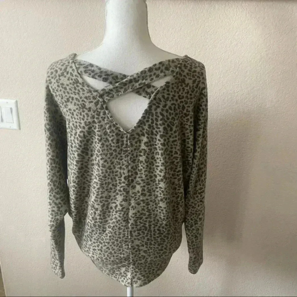 Phil love animal print long sleeve top - Image 2
