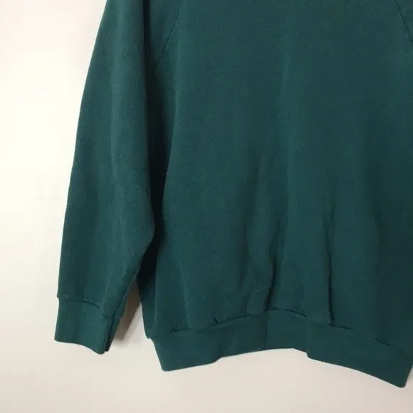 fruit of the loom Santa Clause Father Christmas Fleece Pullover sweater large - Image 11