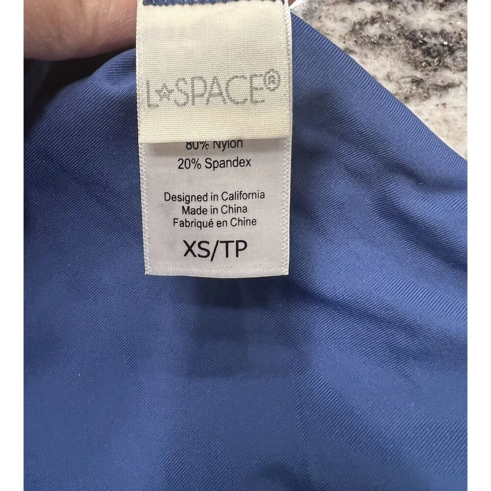 L Space Women’s Bikini Set Size XS Purple Adjustable Top Made In USA - Image 7