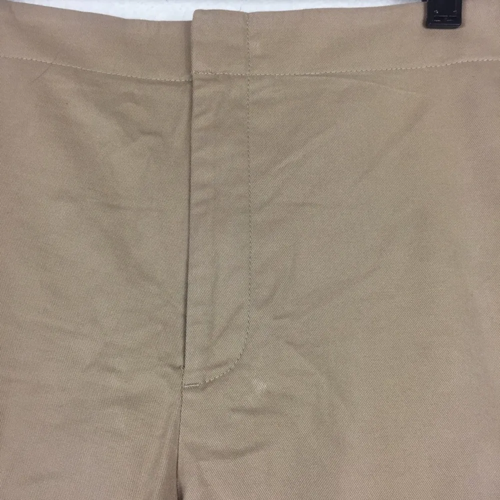 Club Monaco  Khaki Tan Racer Stripe Straight Chino Trouser Pants Size 12 - Image 9