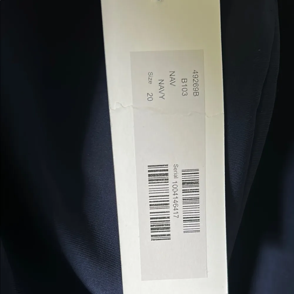 Jovani Blue Bateau Slit Gown for Prom - Image 8