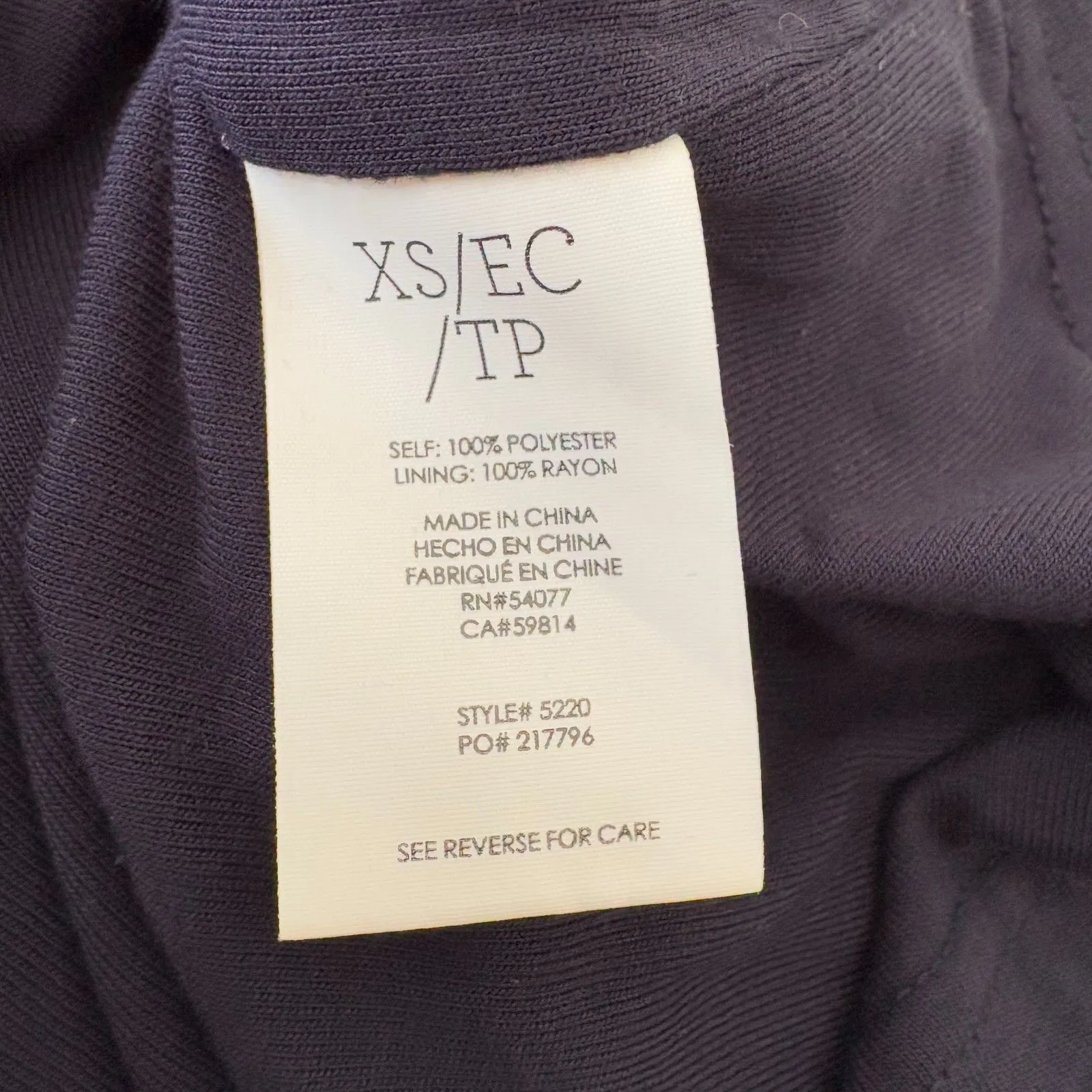 Cabi #5220 Fairytale Floral Blouse Cold Shoulder Romantic Black Pink Size XS‎ - Image 6