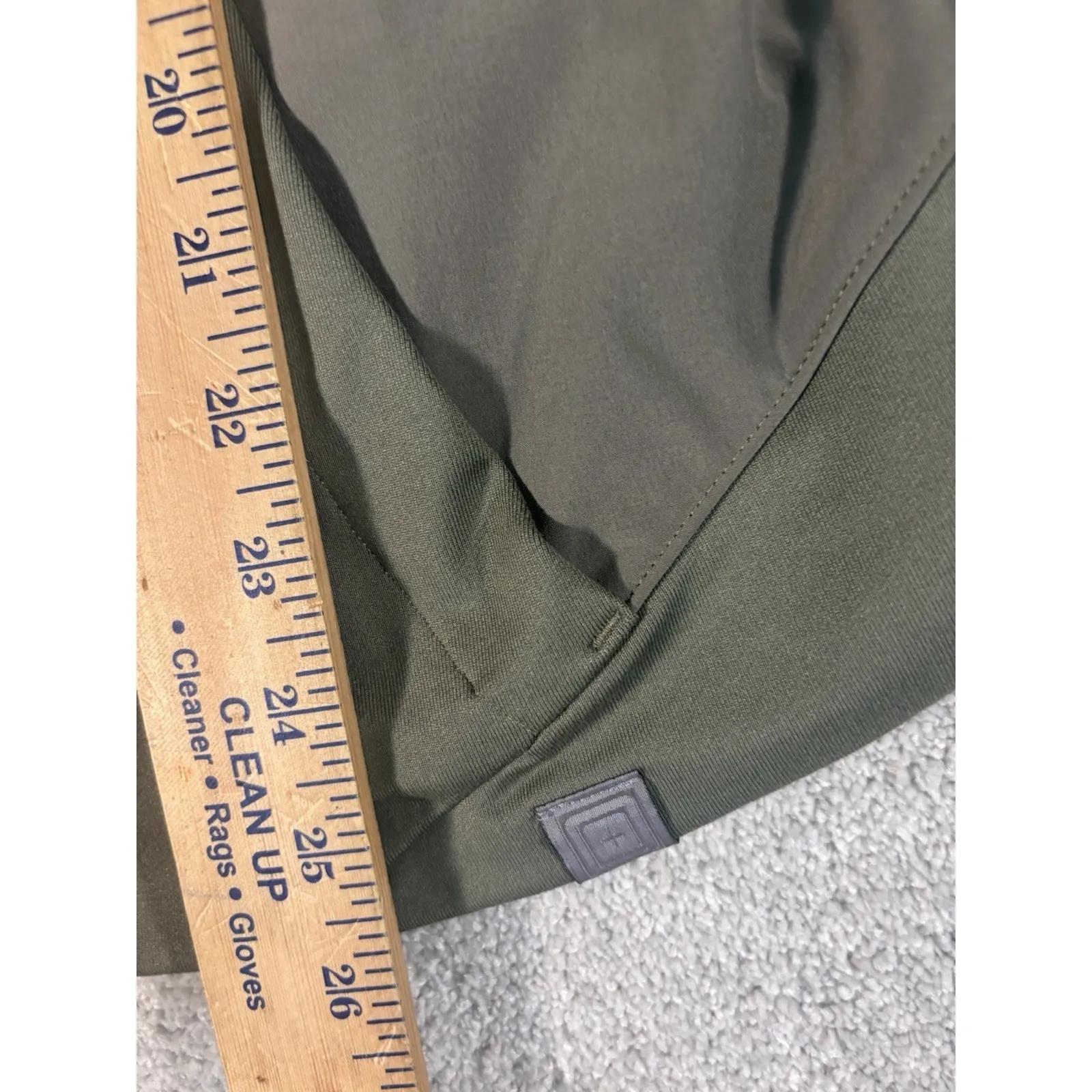 5.11 Tactical Full Zip Selma‎ Hoodie Jacket Athletic Olive Green Women's Size M - Image 10