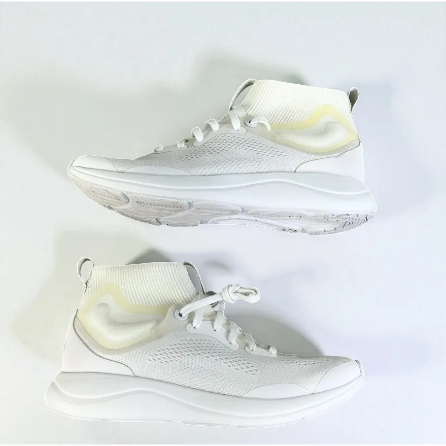 LULULEMON Chargefeel Workout Mid White Sneaker W 8.5 Run Lifestyle Gym Travel - Image 8
