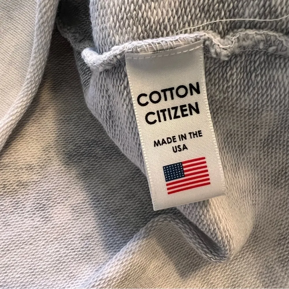 Cotton Citizen Sweater Dress Hooded Sweatshirt Tie Dye Awww Lounge Loungewear S - Image 9