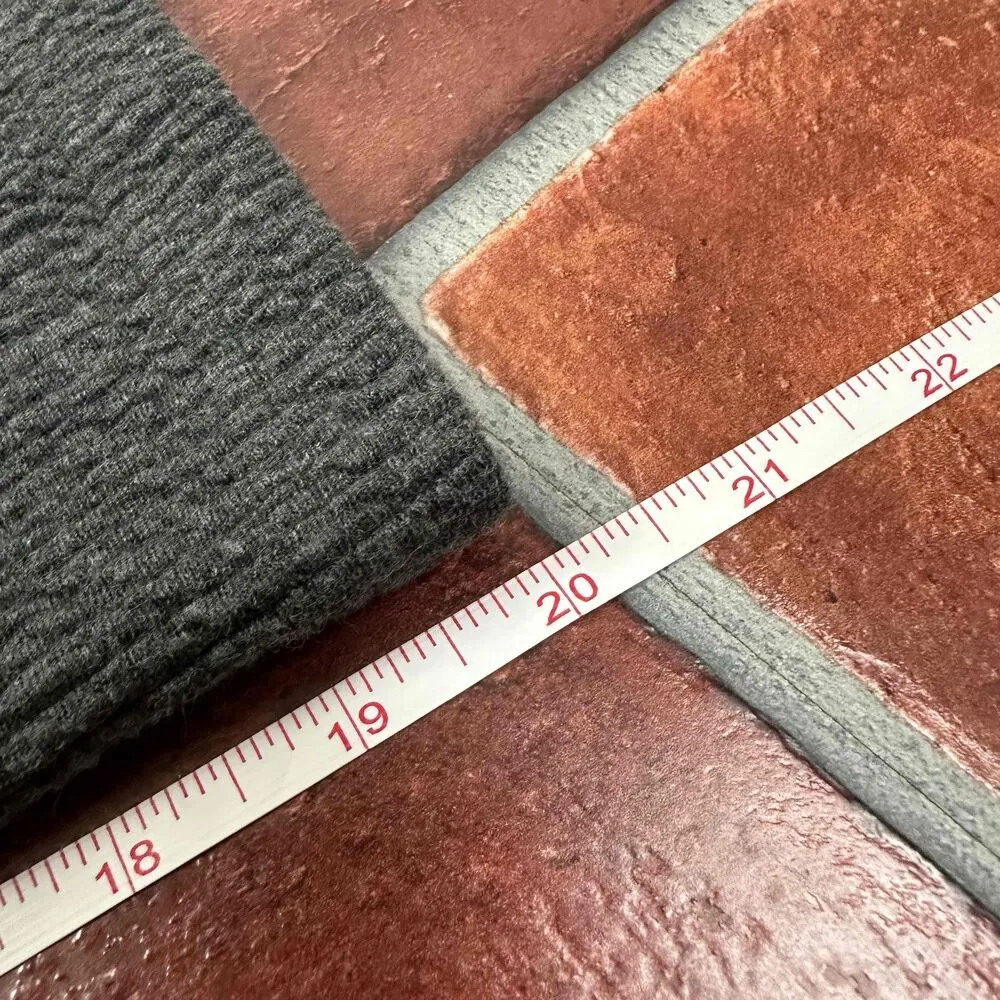 Lululemon Heathered Core Grey Ribbed Culottes Pants Size 10 - Image 7