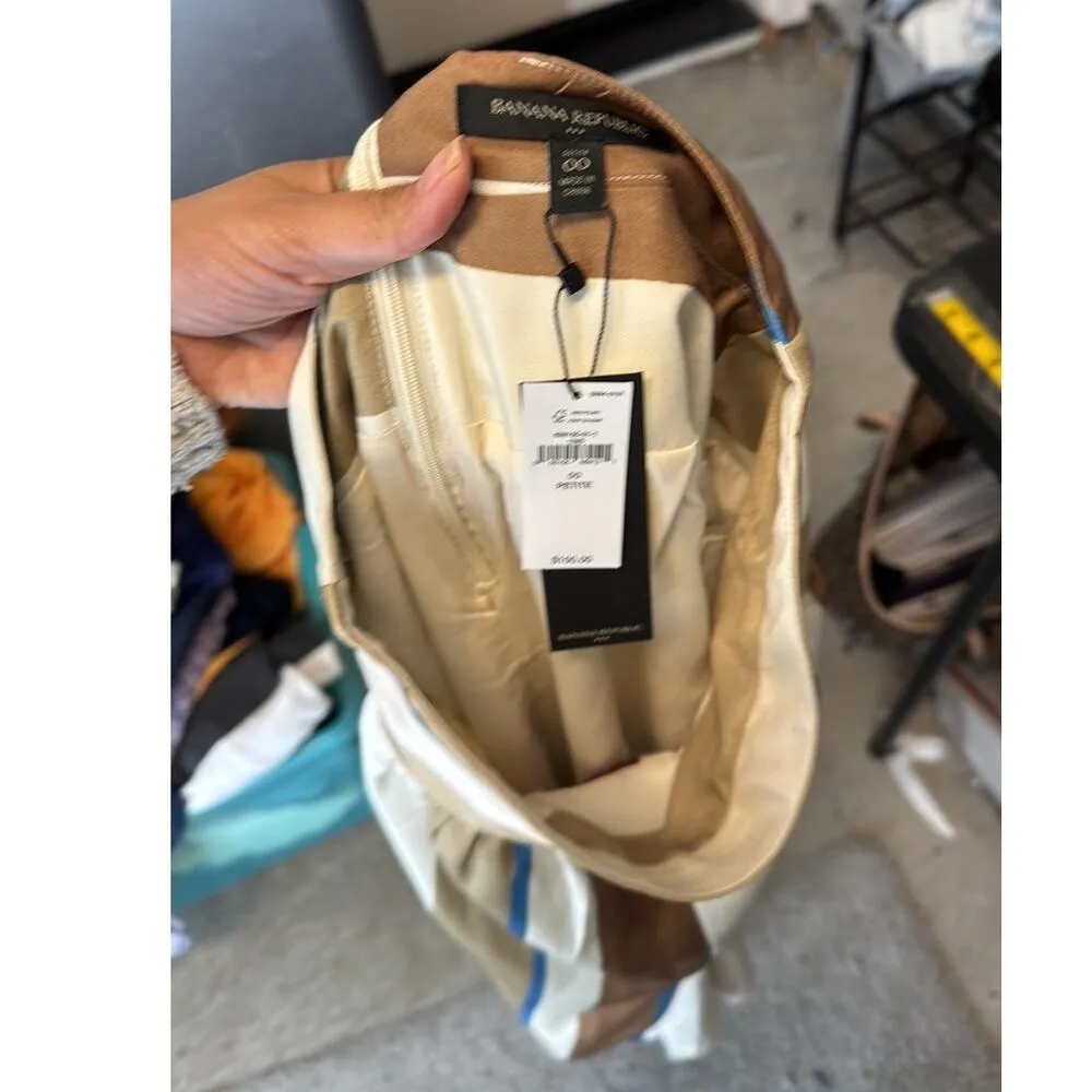 Banana Republic DROP-WAIST MAXI SKIRT Swimming Hole Blue size 00 petite - Image 9