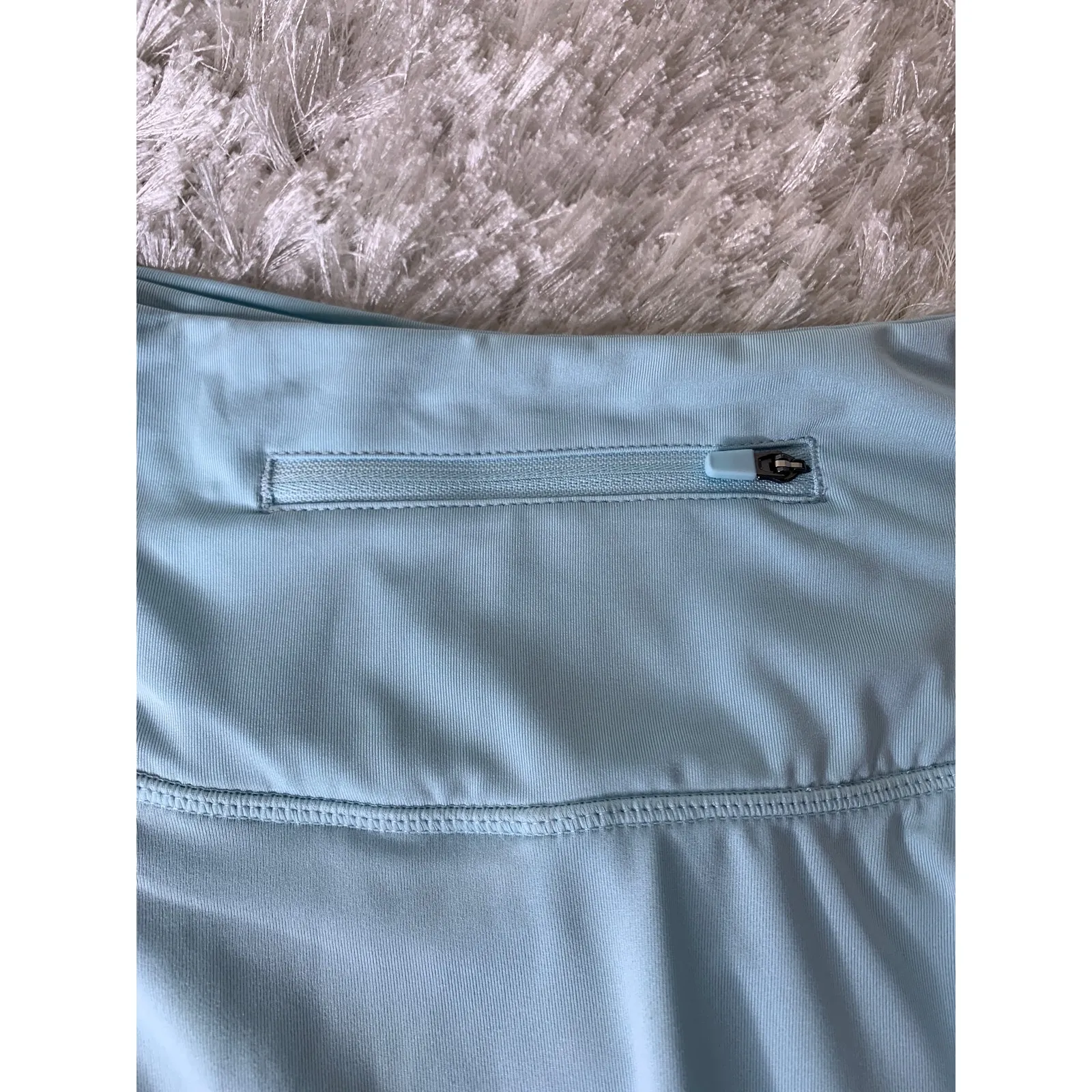 Light Aqua Tennis Skirt Skort Golf Athleisure Sz Large Blue - Image 4