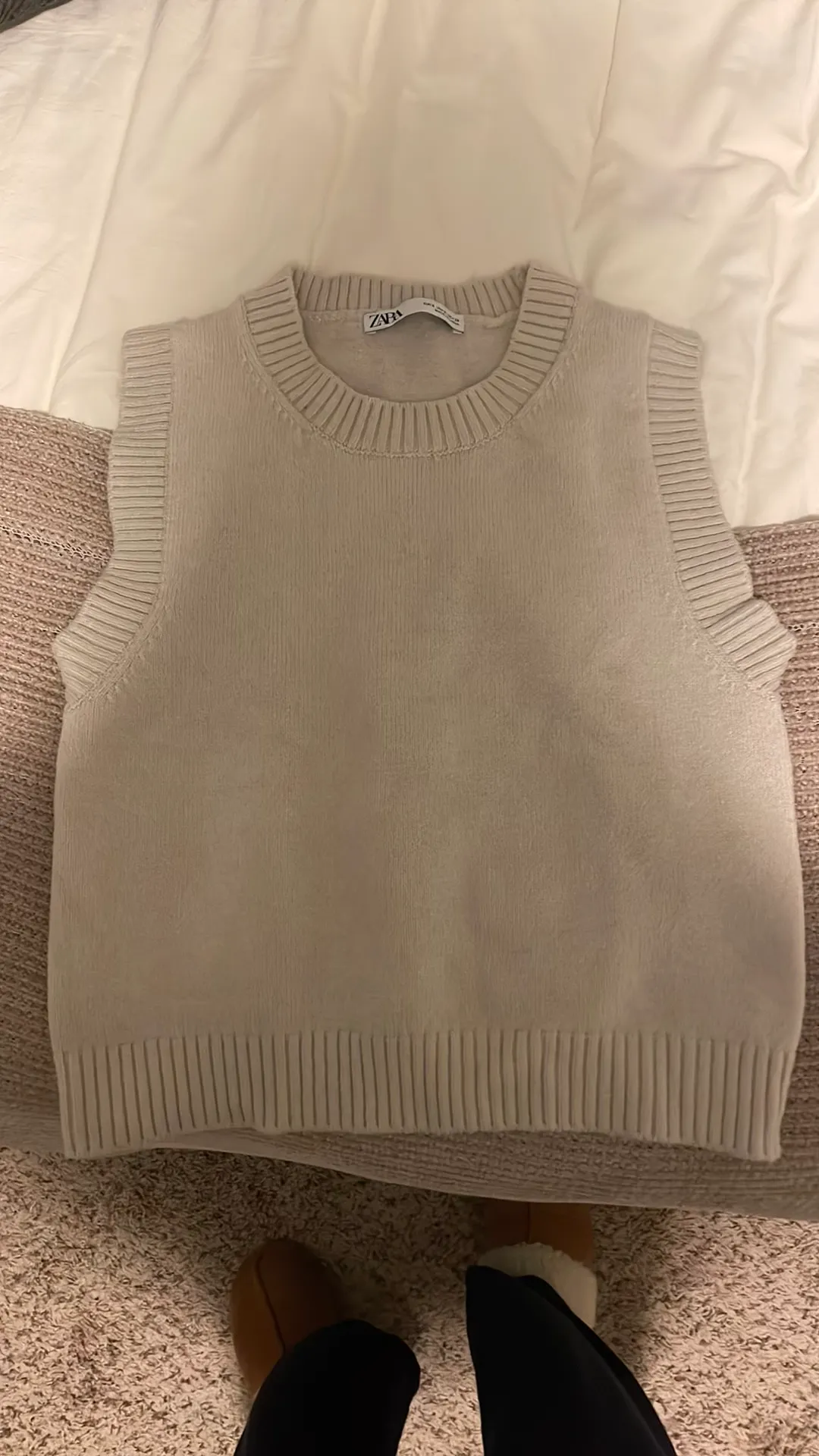 ZARA Sweater Knit Short Sleeve - Image 2