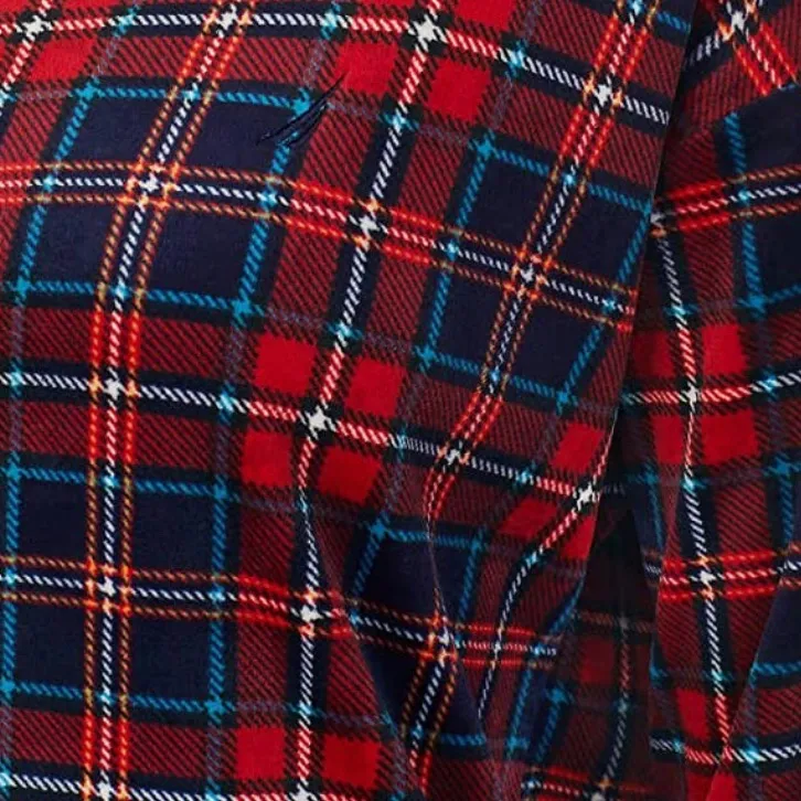 NWT Nautica Women’s 2-pc Lightweight Fleece Pajama Sleepwear Set Pants w-Pockets - Image 6