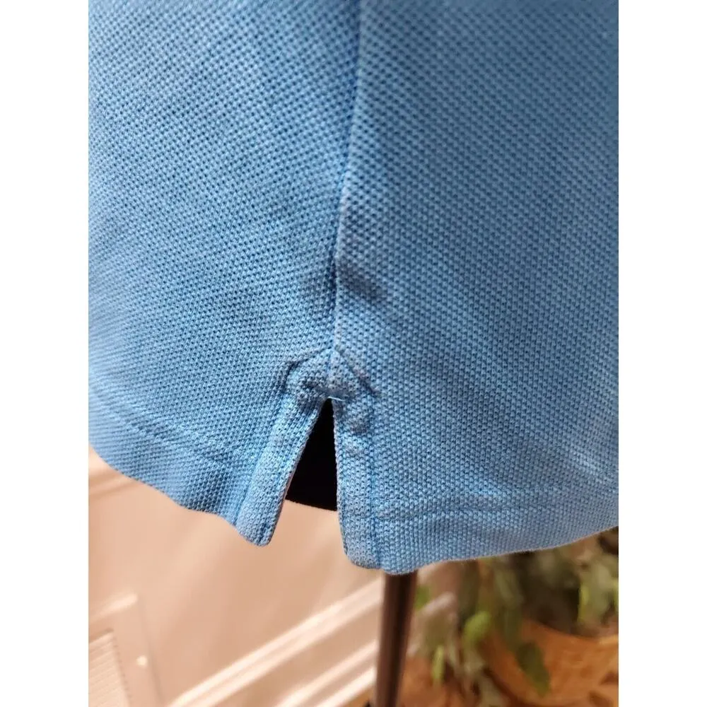 Brooks Brother Women's Blue 100% Cotton Short Sleeve Collared Polo Shirt Small - Image 9