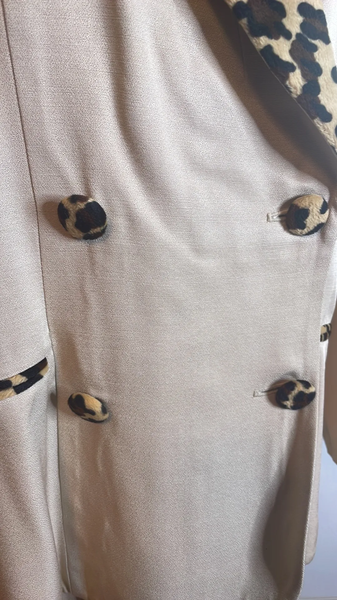 2-pc Beige  Skirt Suit - Image 3