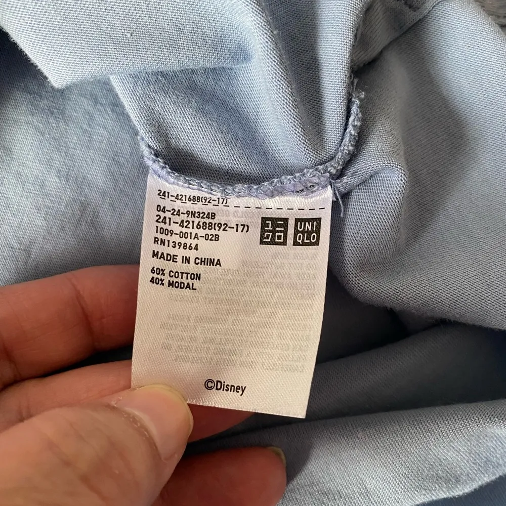 UNIQLO x Disney The Lion King Blueish Gray Dolman Sleeve Tee Size XXL - Image 6