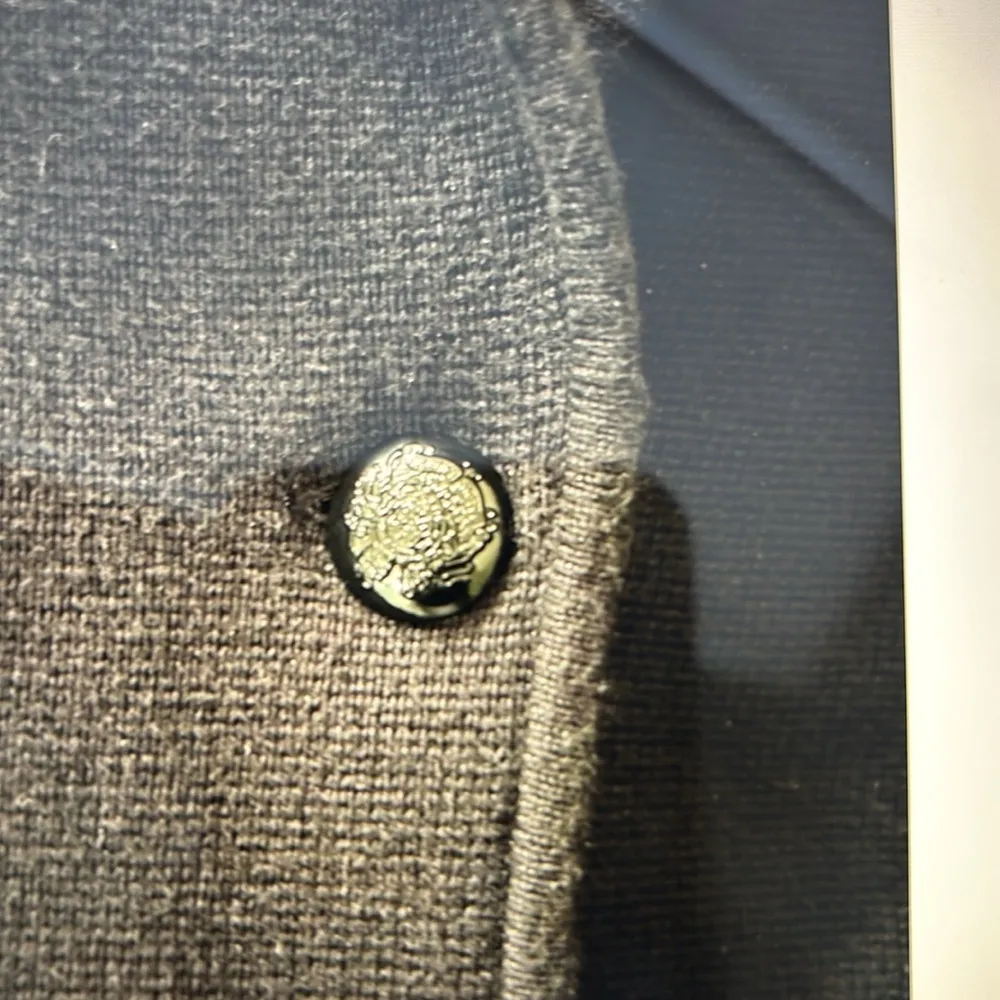 Ralph Lauren knit blazer L black - Image 6