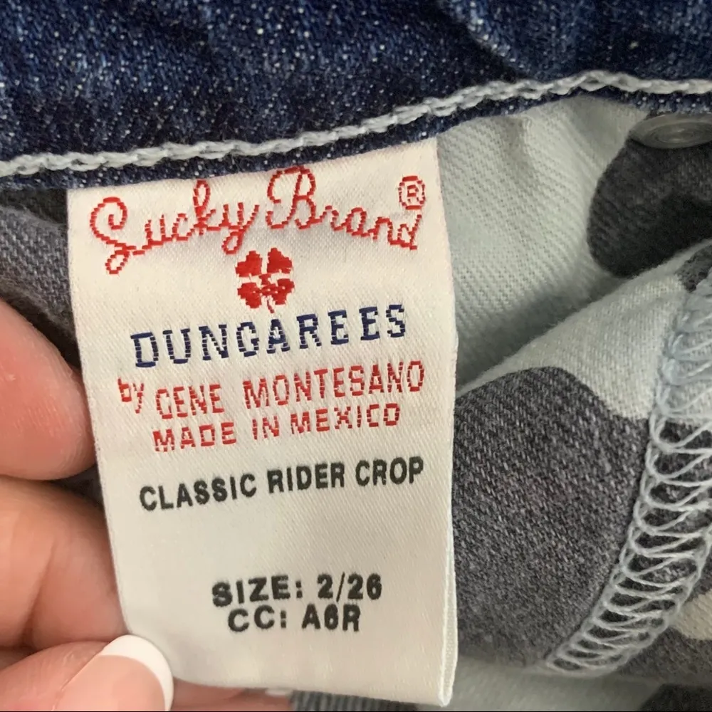 Lucky Brand Classic Rider Crop Mid Rise Jeans 32PE - Image 3