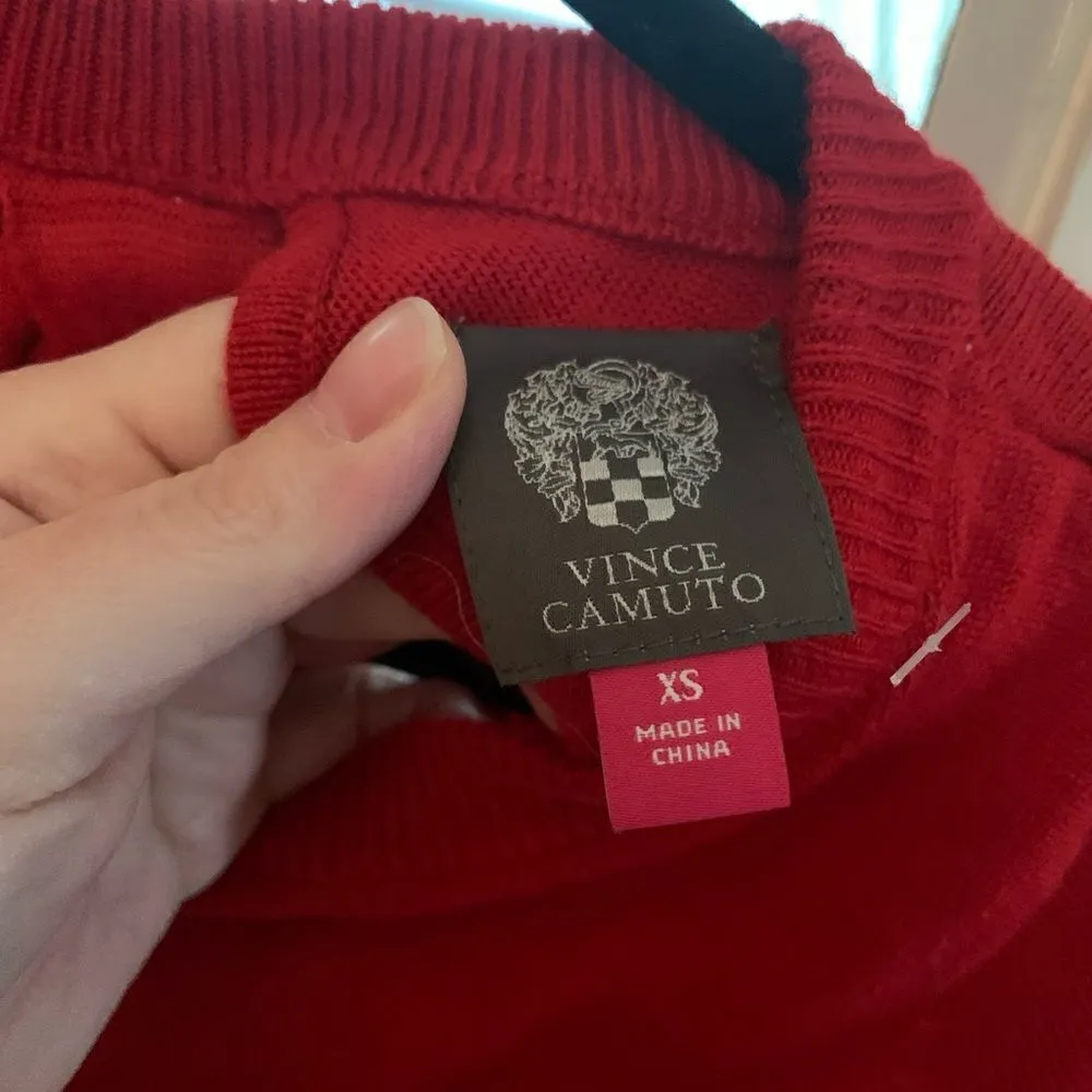 Red Vince Camuto sweater dress size XS - Image 2