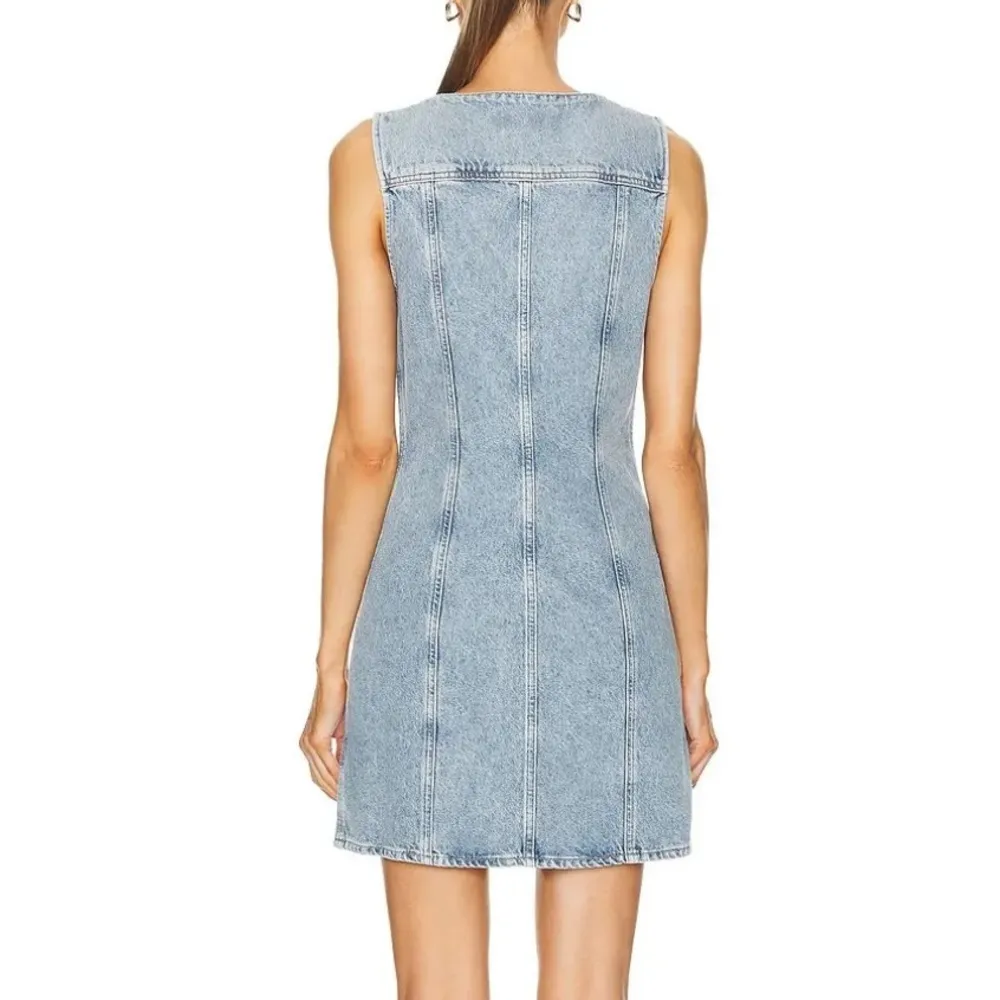 Agolde Trina Denim Dress in Balance - Image 6