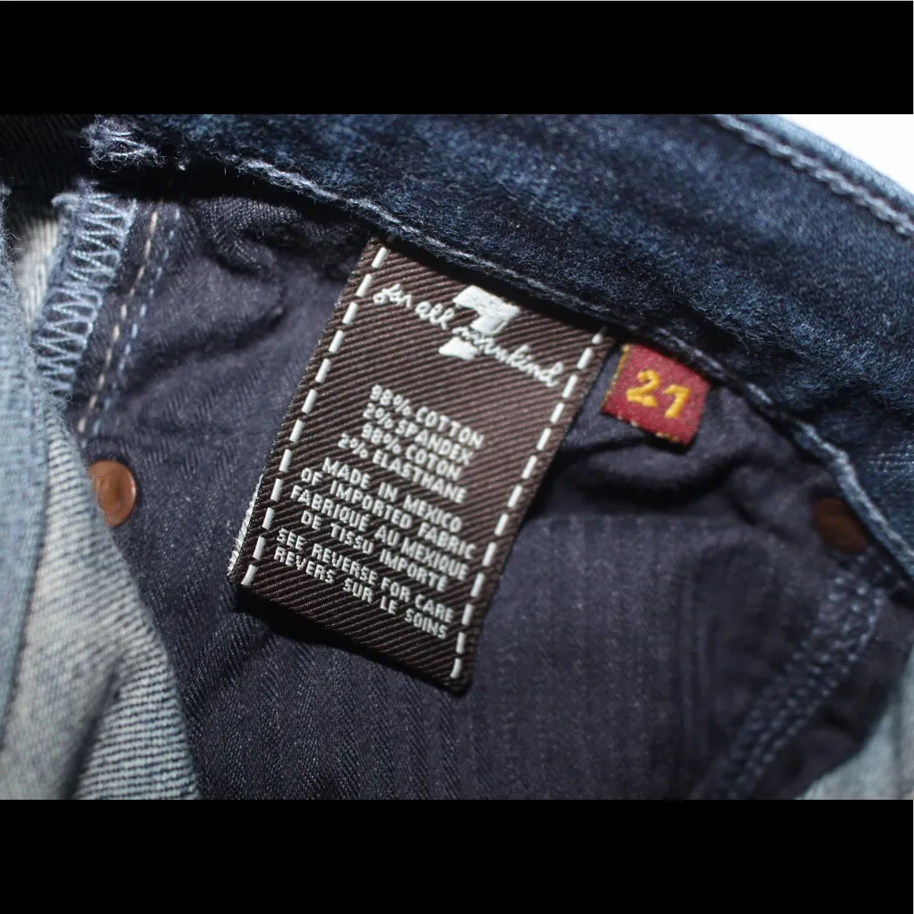 Seven For All Mankind Bootcut Jeans Size 27 - Image 4