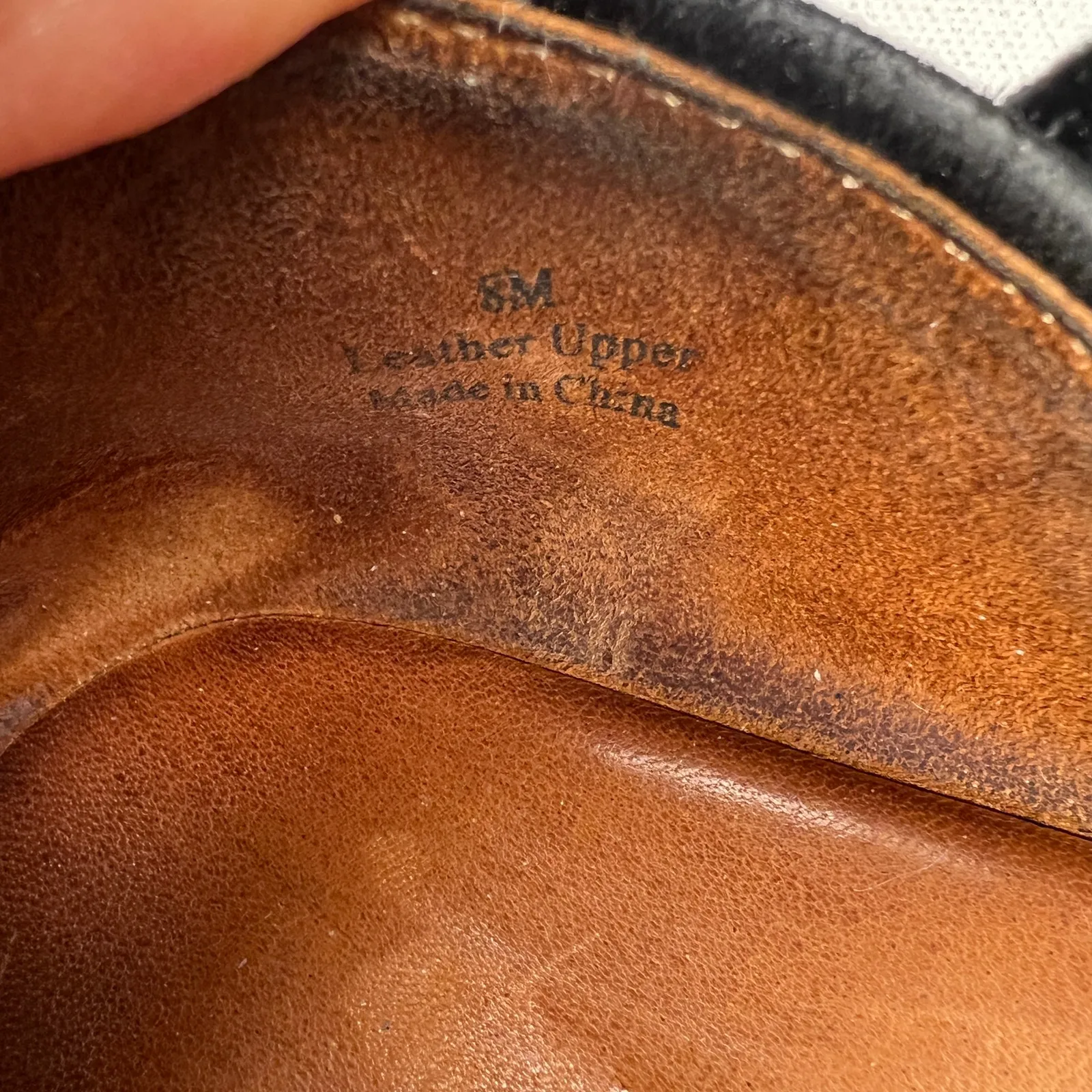 L’Amour des Pieds Amadour Peep Toe Mary Jane Platform Sandal Black Suede Size 8M - Image 9