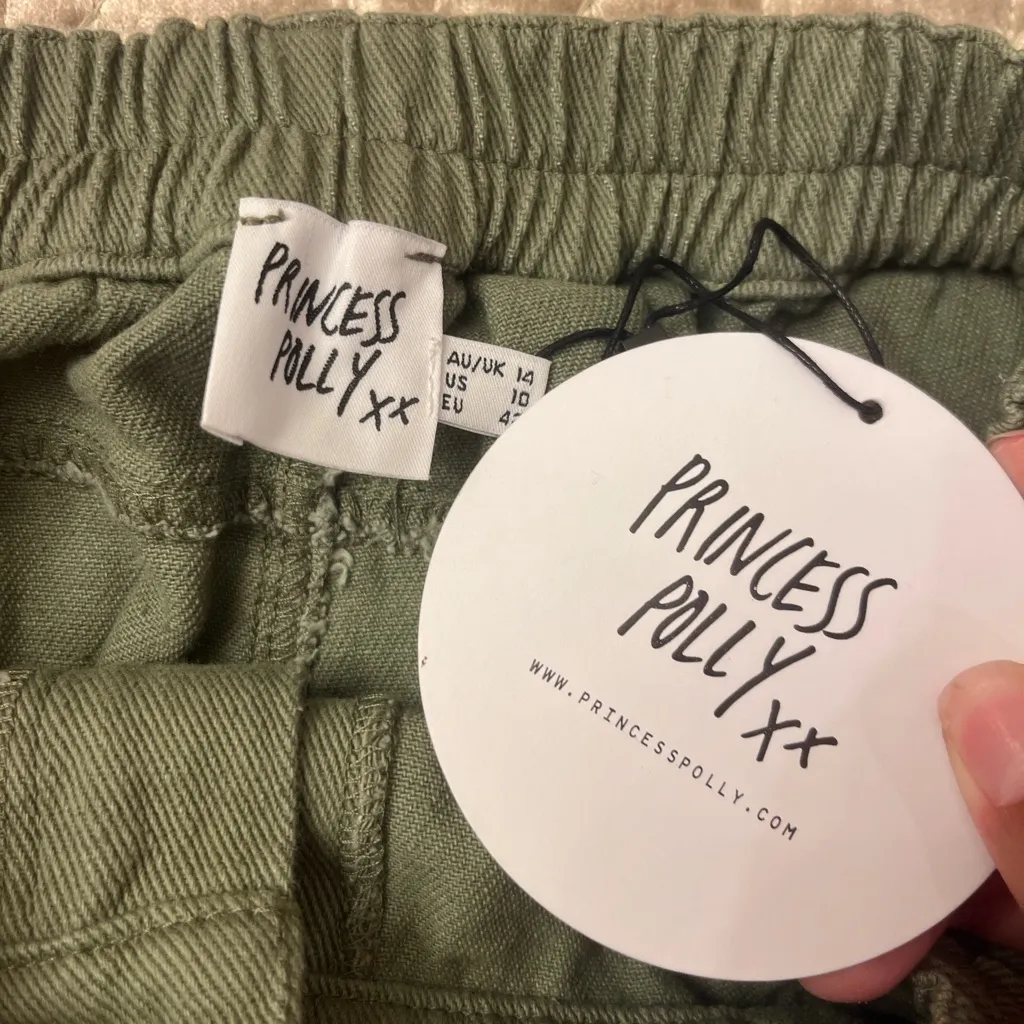 NWT PRINCESS POLLY cargo pants - size 10 - Image 4