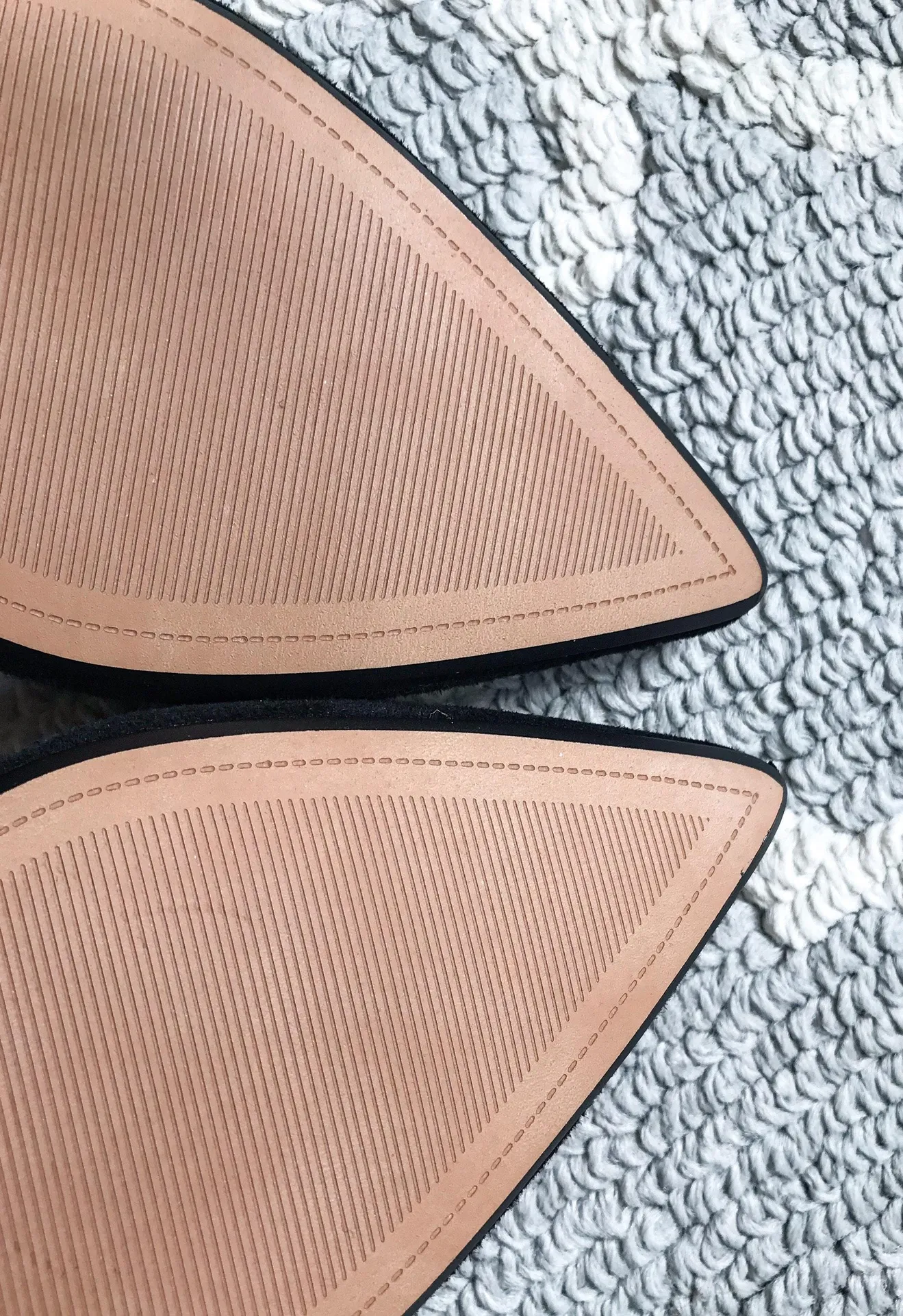 Audrey Brooke Pointed Toe Suede Ankle Strap Ballet Flat - Image 9