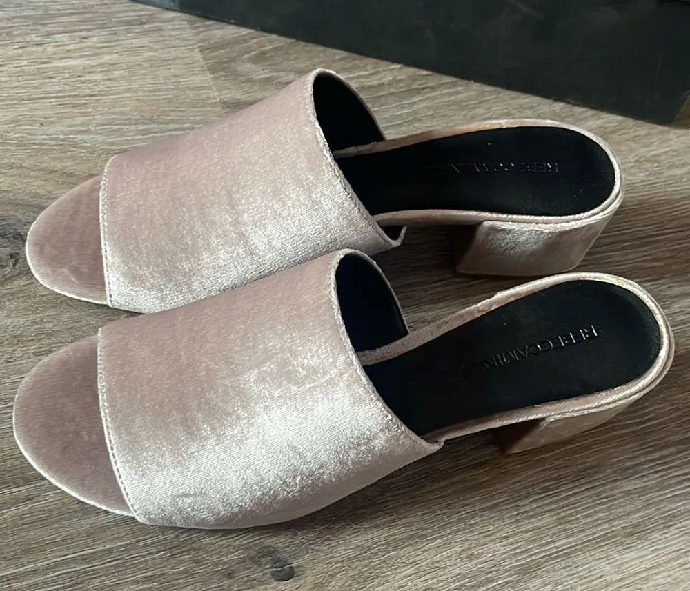 Rebecca Minkoff Ivonne Smooth Velvet Sandals Size 8 Medium - Image 13