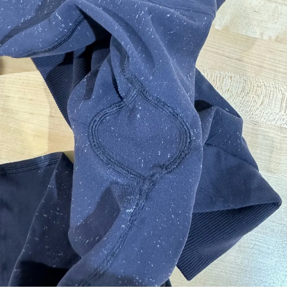 lululemon Free to Flow Crop Legging Blue Purple Size 6 - Image 7