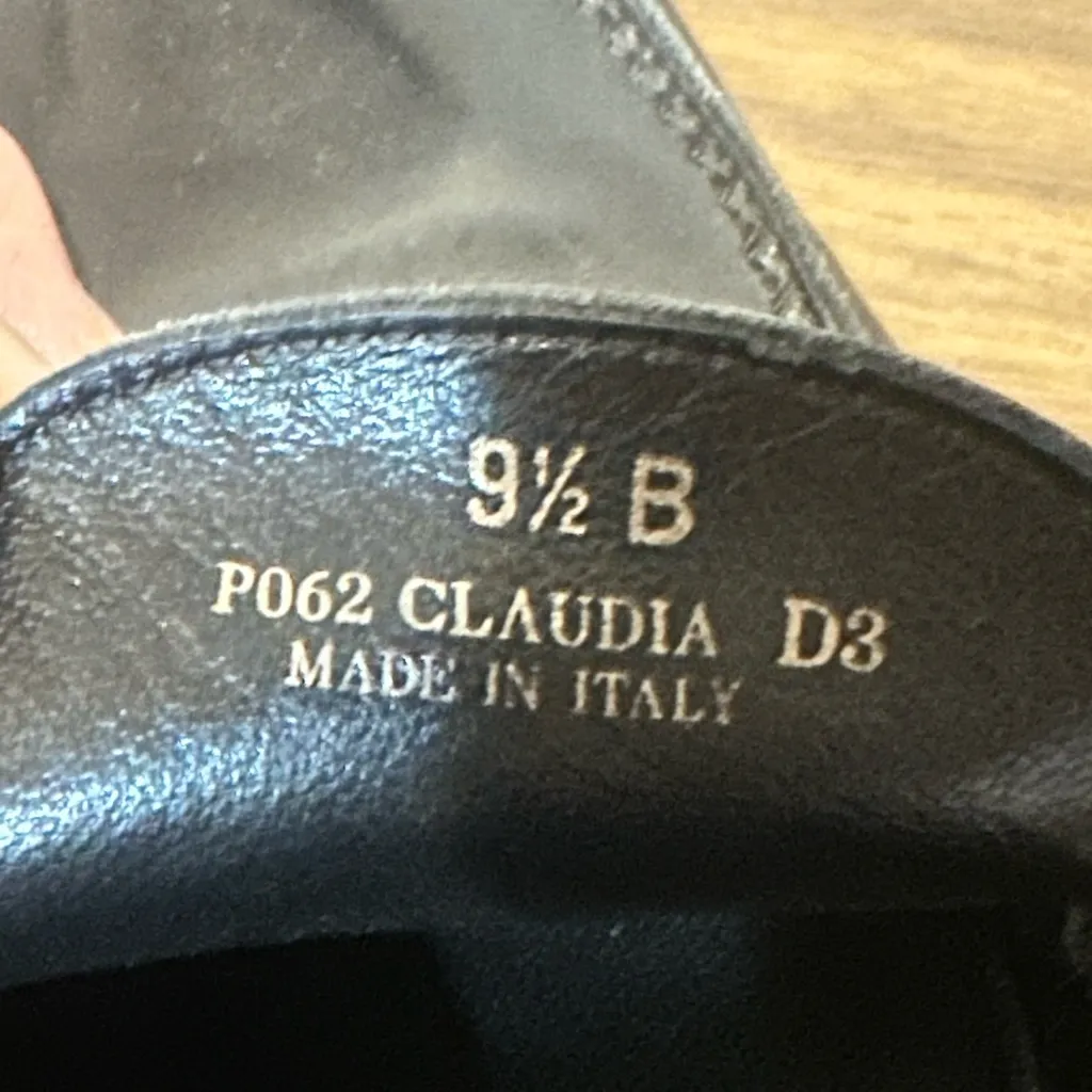 Coach Black Leather Loafers size 9.5 - Image 7