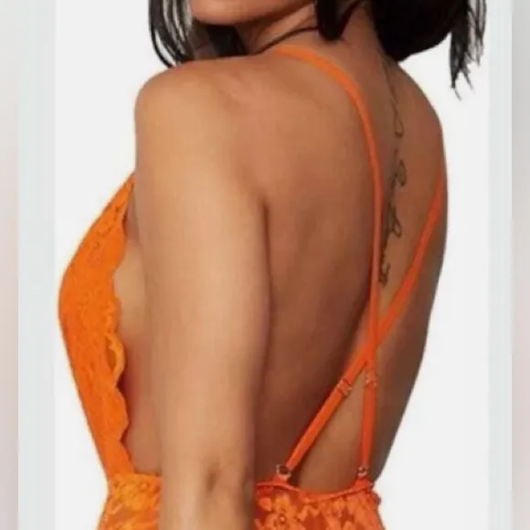 NWT We are HAH body suit Orange - Image 4