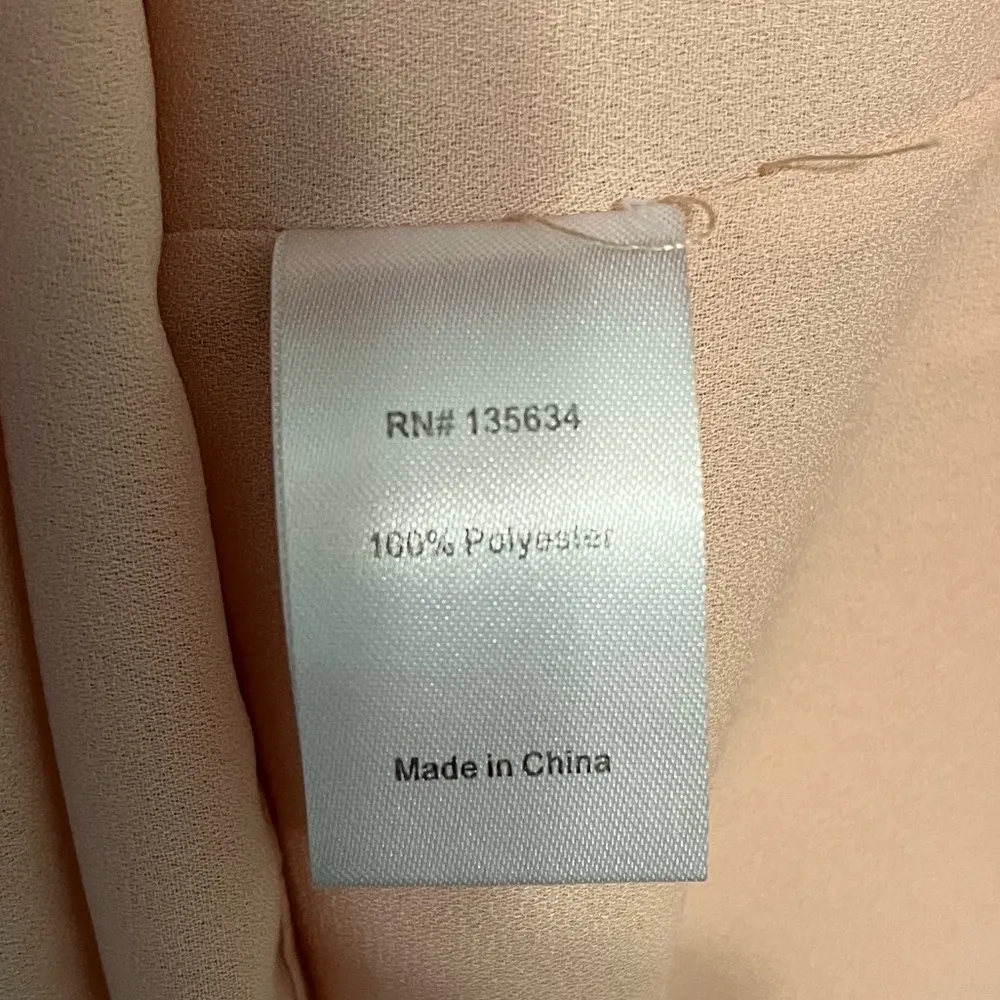 Scoop NYC Dress Pink Frilly Ruffle Front Sleeveless Dress Sz L EUC Size L - Image 10