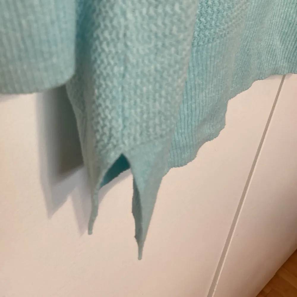 Gap Women’s Size Small Ice Water Blue Color Open Duster Cardigan Sweater - Image 4