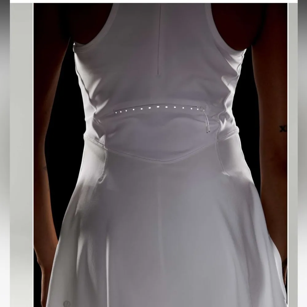 NWT Lululemon Nulux Running Dress 8" WHT 4 - Image 3