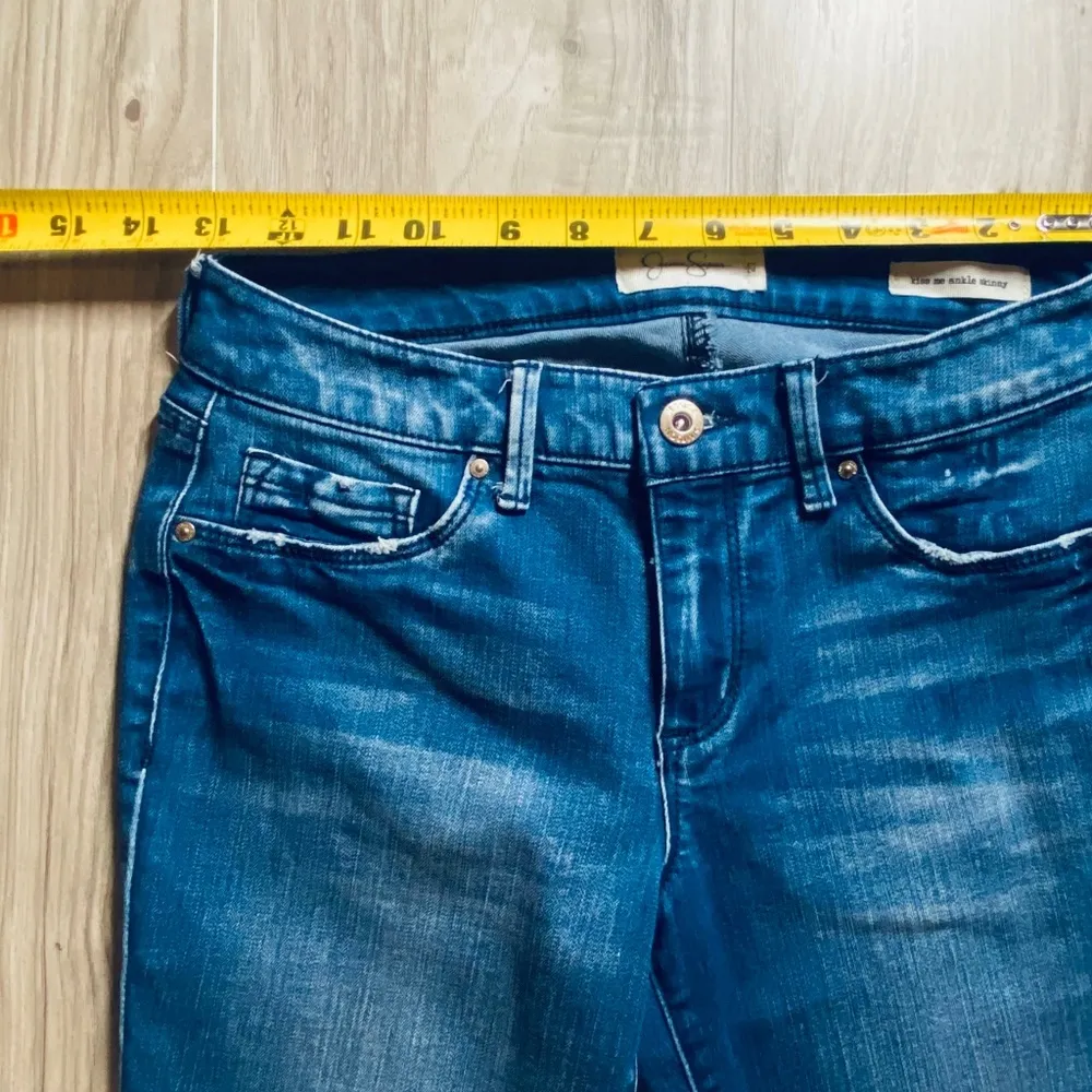 Jessica Simpson Kiss Me Ankle Skinny Split Tied Hem - 27 - Image 8