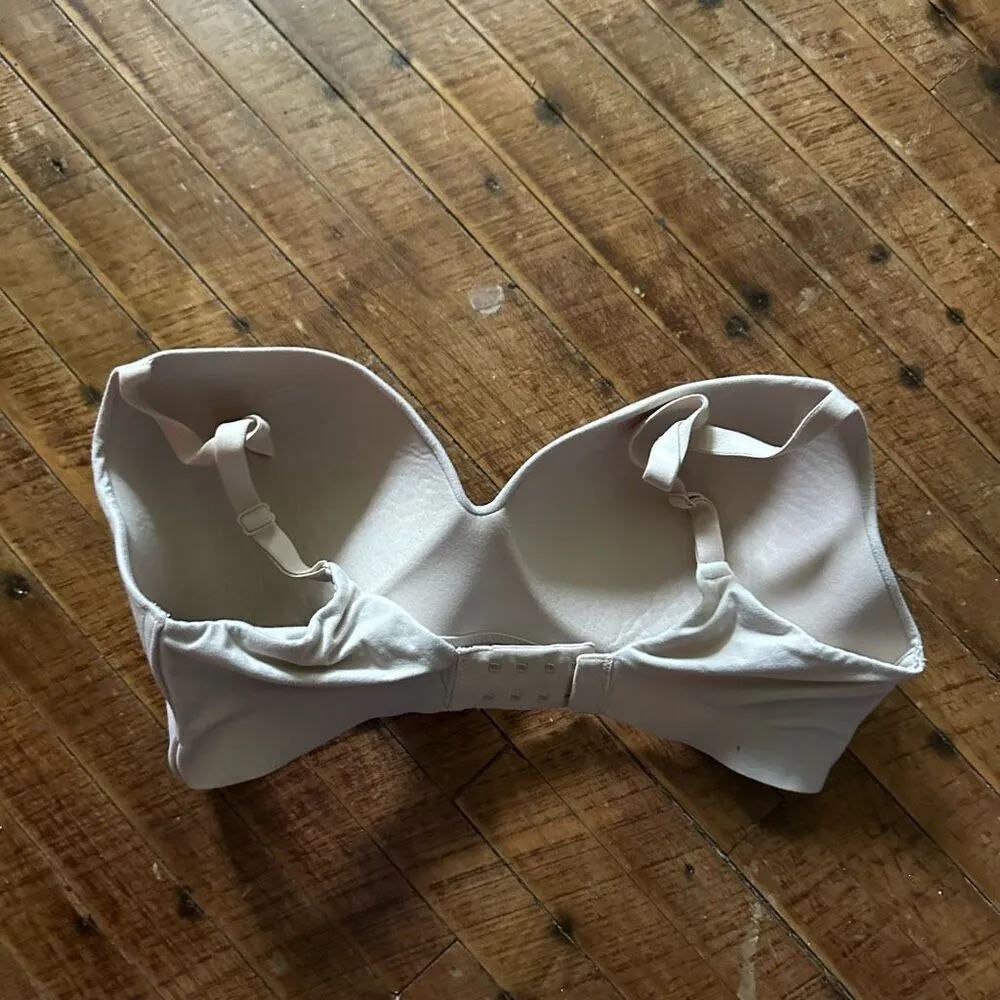 Soma nude Enbliss wireless 36C comfortable soft bra Tan Size undefined - Image 2