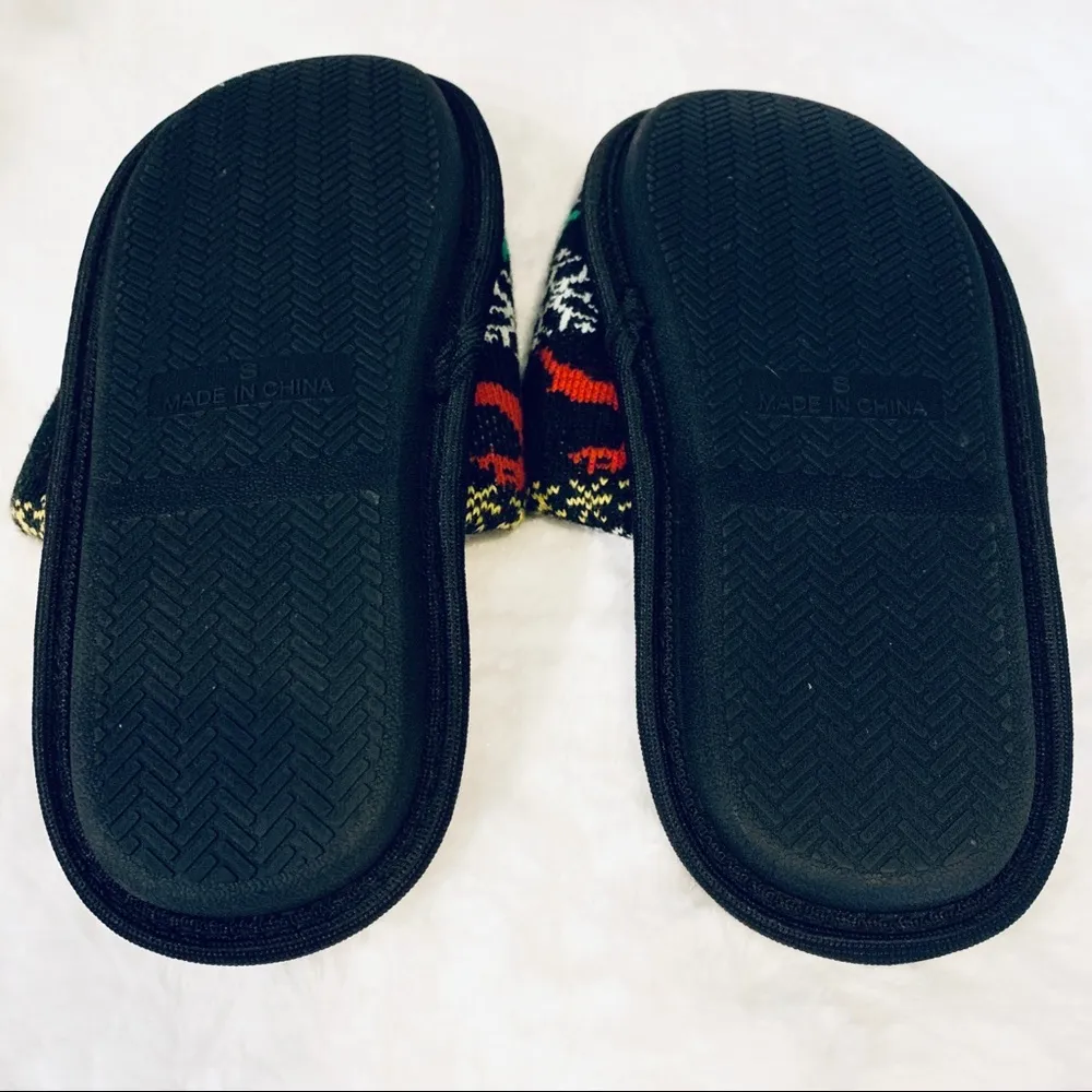 Holiday Time Ugly Christmas Dancing Santa Slippers Size 7/8 - Image 6