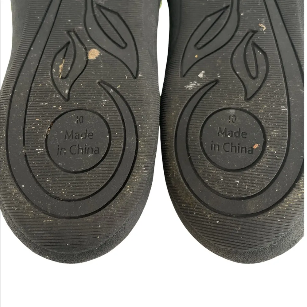 Muk Luks Samantha Sport Snake Skin Design Shoes Yellow Black Size 10 - Image 7