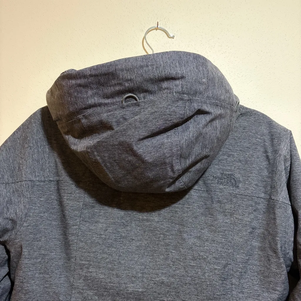 The North Face Women's DefDown Parka GTX Gore-Tex Gray 550 Down Jacket - Image 13